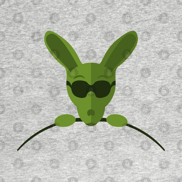 Green Kangaroo by Dheograft